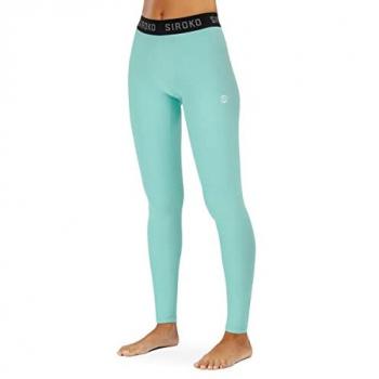 Siroko Leggin Térmico de Esquí y Nieve para Mujer Laax Turquesa M