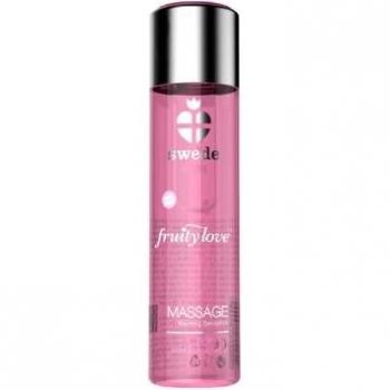 Aceite Fruity Love Efecto Calor Fresas con Champagne 120 ml - Swede