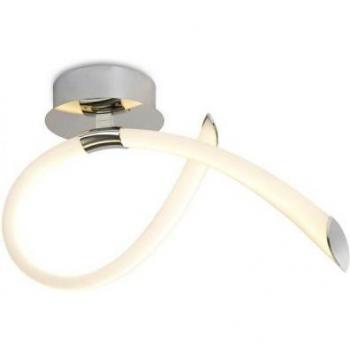 Aplique de Pared LED Mantra Armonia Cromo Y Acrilico Luz Cálida 18W