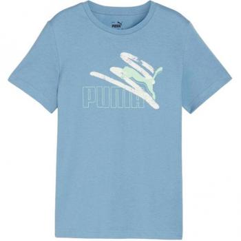 Camiseta Puma Essentials+ AB Summer Junior Azul (modelo 679231-20)