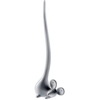 Koziol Ringo Soporte para Anillos, Diseño de Ratón, Blanco, 5264525