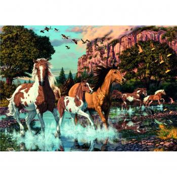 Puzzle Dino Caballos de 1000 Piezas