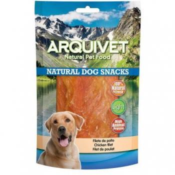 Delicioso Snack Natural de Filete de Pollo para Perros - 350g