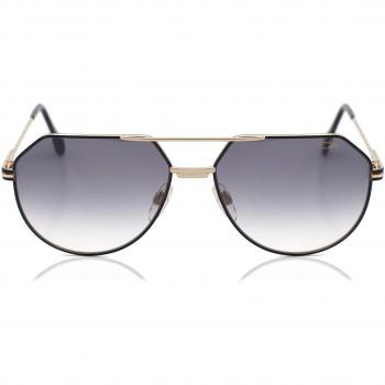 Cazal Legends 725/3 Men's Sunglasses Black-Gold/Grey Size 61