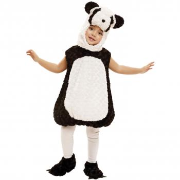 Disfraz de Oso Panda Peluche para Niños Talla 3-4 años