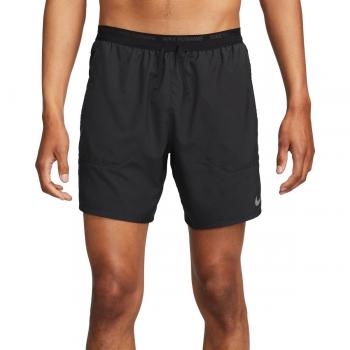 Nike Short de hombre Dri-Fit Stride 2 en 1 de running 18 cm - Negro