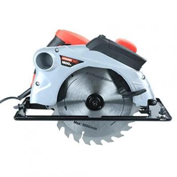 Sierra Circular MADER 63828 con Laser, 210mm, 1800W