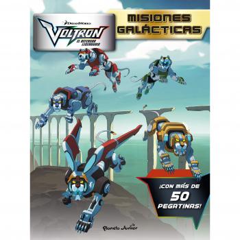 Voltron. Misiones galácticas: actividades con pegatinas - Dreamworks
