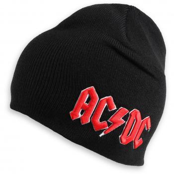 AC/DC Red 3D Logo Beanie Hat - ROCK OFF