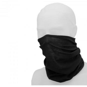 Braga de cuello multifuncional negro de Brandit