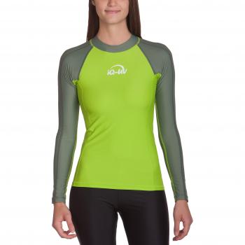iQ-UV 300 Camiseta Slim Fit de Manga Larga, Ropa de protección UV, XL