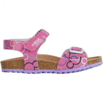 Sandalias Geox Adriel Mujer Fucsia/Multicolor