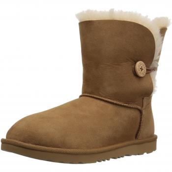 UGG Bailey Button II Botas de Nieve, Unisex Niños, Marrón (Chestnut), 36 EU