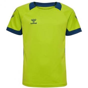 Camiseta de Manga Corta Hummel hmlLEAD para Niños, Poliéster, Diseño Deportivo, Transpirable, Ajuste Cómodo