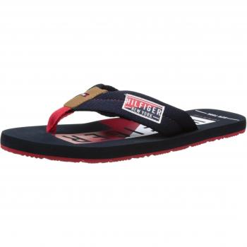 Tommy Hilfiger B2285uddy 14d, Chancletas para Hombre, Azul