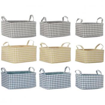 Juego de Cestas DKD Home Decor 40 x 30 x 20 cm