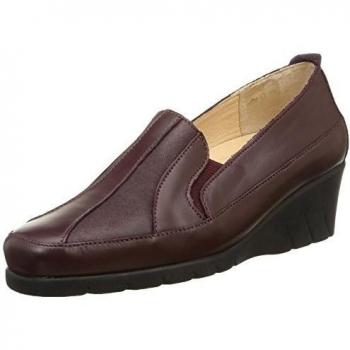 LuxatOnamy - Mocasines mujer , Rojo