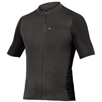 Endura Maillot de Manga Corta GV500 Reiver Negro XXL