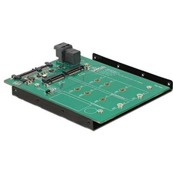 DeLOCK Adapter Sata 22PIN + SFF-8643 NVME -> 2X M.2 NGFF