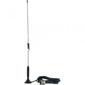 Antena Magnética CB Albrecht Ministar 27, Tipo 1/4, Altura: 31 cm, Potencia: 25 W SSB, 10 W FM, Frecuencia: 27 MHz