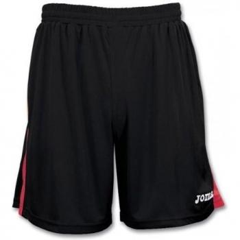 Joma Tokio - Pantalón de equipación para niños de 8 años, color negro / rojo