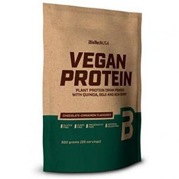 Lot of 10 bags of vegan protein Biotech USA - Chocolat-cannelle - 500g