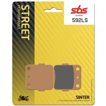 Pastillas de Freno SBS Go Ahead Sinterizadas P592-LS para Moto y ATV