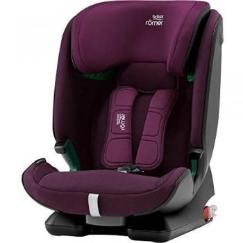 BRITAX RÖMER Silla Coche ADVANSAFIX M i-SIZE Evolutiva con Anclaje ISOFIX Niño de 76 a 150 cm Grupo 1/2/3 de 15 meses a 12 años, Burgundy Red