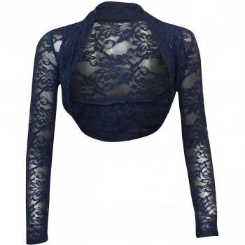 FASHION BOUTIQUE - Torera - para mujer azul marino Talla única