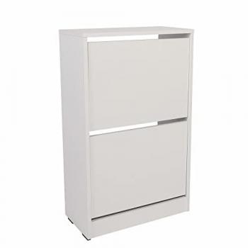 Zapatero Blanco de Melamina 100% en Tablero de Aglomerado