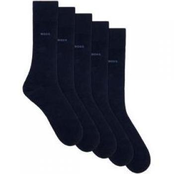 Calcetines Boss para hombre - Pack de 5 pares de largo medio en color negro
