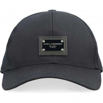 Dolce & Gabbana Blue Baseball Cap with Logo, Male, Size: 59 CM
