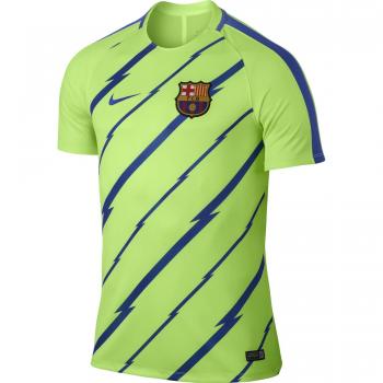 Nike Fcb M Nk Dry Sqd Ss Gx Camiseta de Manga Corta Fc Barcelona, Hombre, Verde