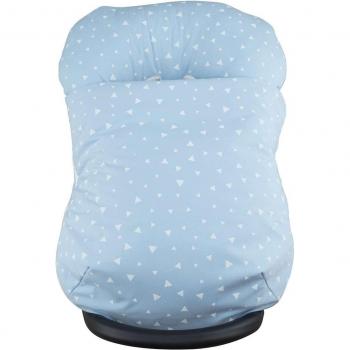 Funda y Saco Universal de Algodón Jyoko para Silla de Coche y Portabebés Maxi-Cosi Grupo 0 - Blue Sparkles