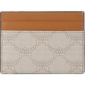MCM Beige Lauretos Card Case for Women
