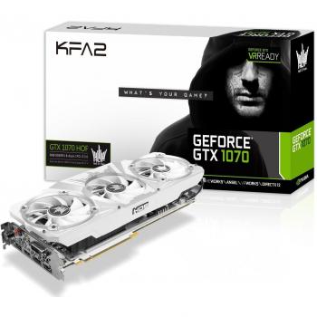 KFA2 GeForce GTX 1070 EX PCI-E tarjeta gráfica gaming, 8 GB Weiß