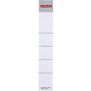Etiquetas de Lomo para Carpeta maX.file, 30 x 190 mm, Color Blanco, Paquete de 10 Unidades