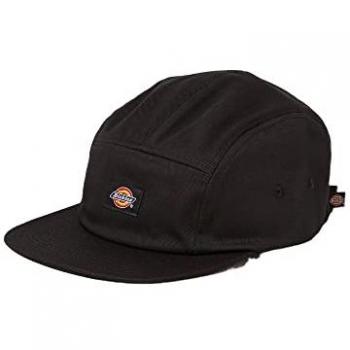Dickies Albertville Adjustable Black Baseball Cap with Front Logo