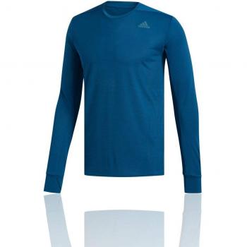 adidas Supernova tee Camiseta de Manga Larga, Hombre, Legend Marine, M