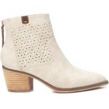 Botines Refresh 171546 Blanco con Tacón de 6cm