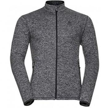 Odlo Alagna Chaleco Hombre, Hombre, Color Black Melange, tamaño Small