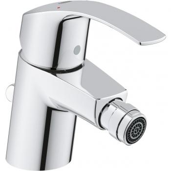 Grohe Eurosmart - Grifo de bidé con vaciador automático, tecnología Grohe EcoJoy, tamaño S, con limitador ecológico de caudal
