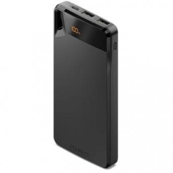Cygnett Boost Power Bank 10,000 mAh - Negra, Triple Puerto (2xUSB-A 15W + 1xUSB-C 15W)