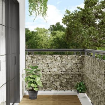 Pantalla de privacidad de jardín PVC 1000x90 cm Color Antracita, Gris, Crema - Múltiples usos para plantas y animales, malla para ventilación y seguridad en ventana y jardín