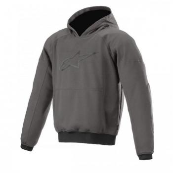 Alpinestars Ageless Motorcycle Hoodie - Gray Asphalt Melange