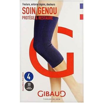 Gibaud - Rodillera para mujer, color azul