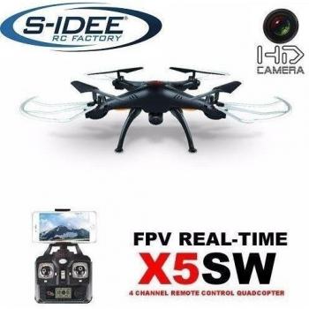 S-Idea 01519 cuadricóptero X5SW Cámara WIFI Syma X5SW headless Mod dron con cámara X5C solo con WiFi