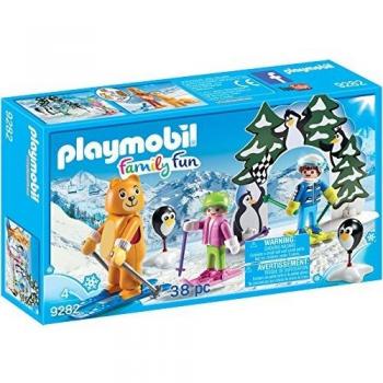 Playmobil 9282 Family Fun Lección de Esquí Playset