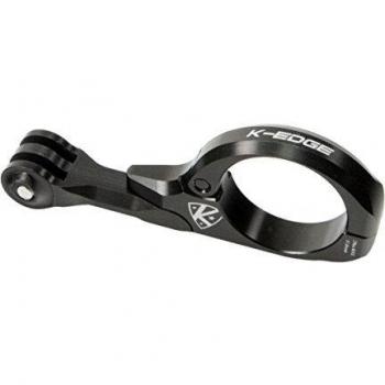 K-EDGE GO Big Pro Handlebar Mount, 31.8mm, Black Anodize, Adultos Unisex, Negro, ESTANDAR