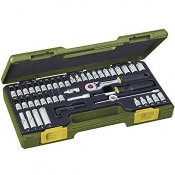 PROXXON 23 280 2223280-Estuche Industrial 1/4 pcs, Multicolor, 10.2 cm, Set de 50 Piezas